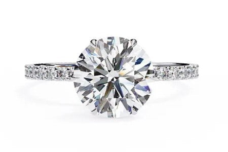 Side Stone Engagement Rings