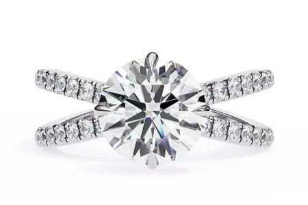 Split Shank Engagement Rings