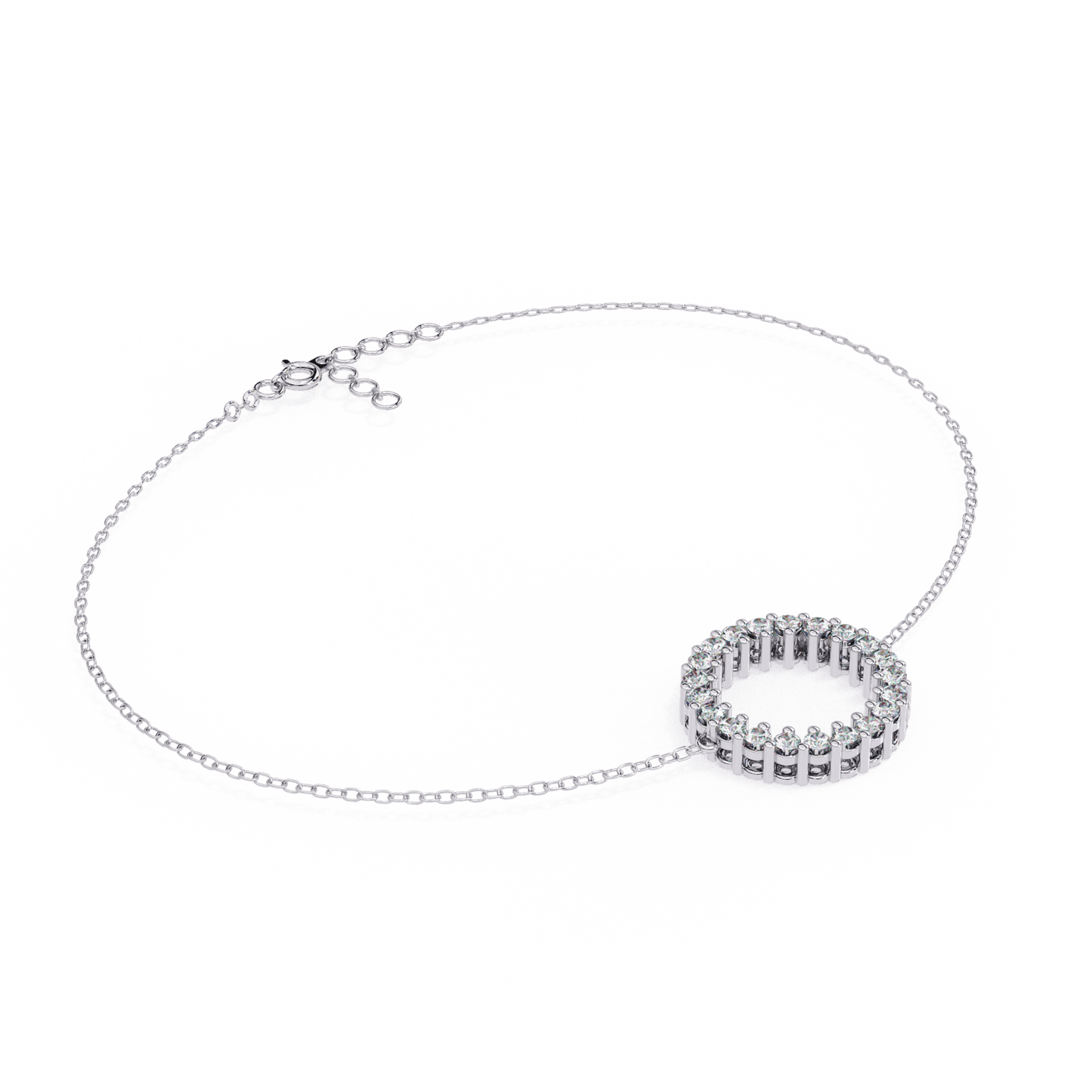 Avi - Round Diamond Motif Bracelet