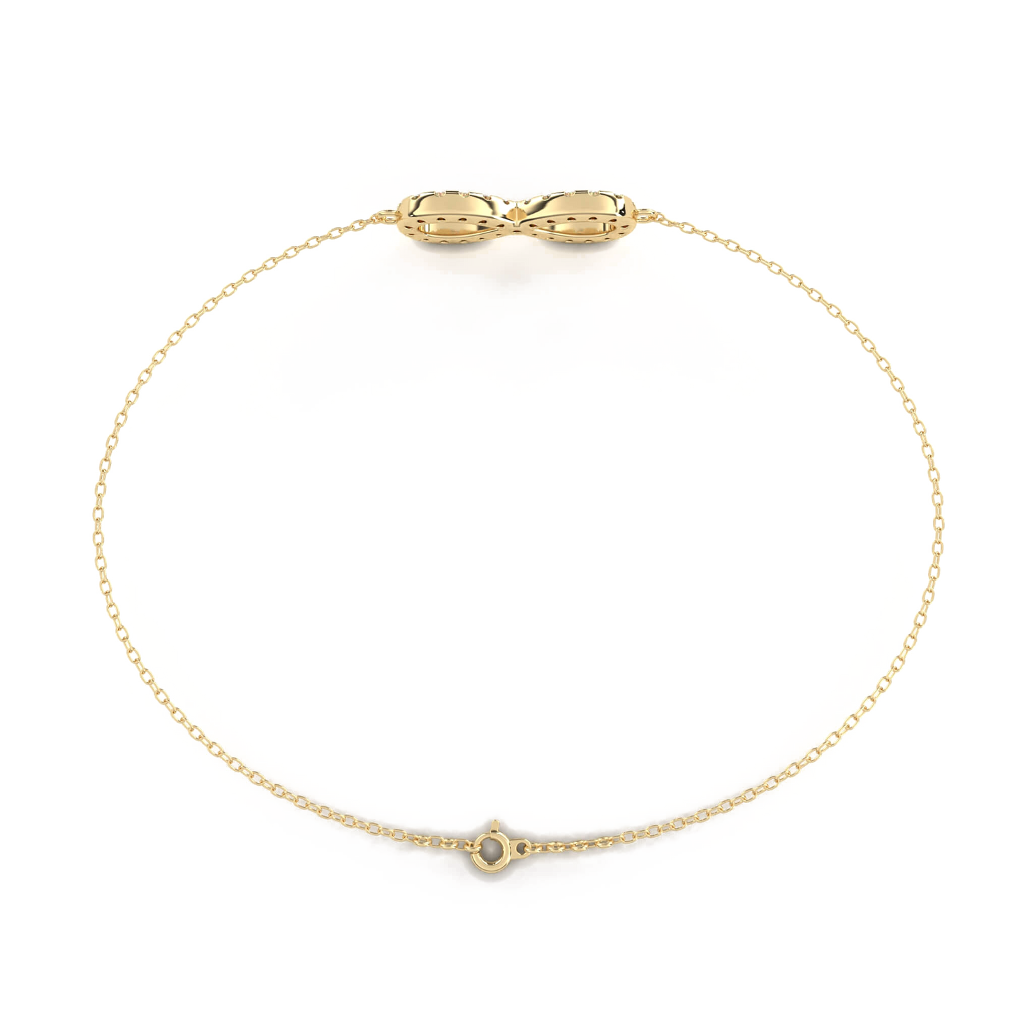 Selene – Diamond Eternity Pendant Bracelet