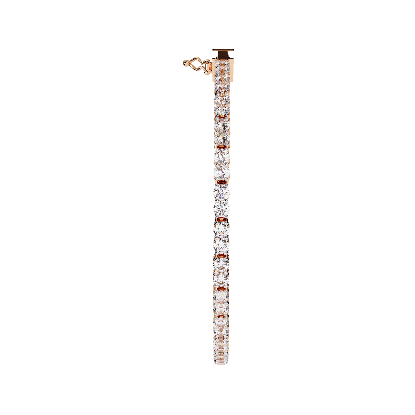 Viola – 2.7mm Double Round Diamond Tennis Bracelet