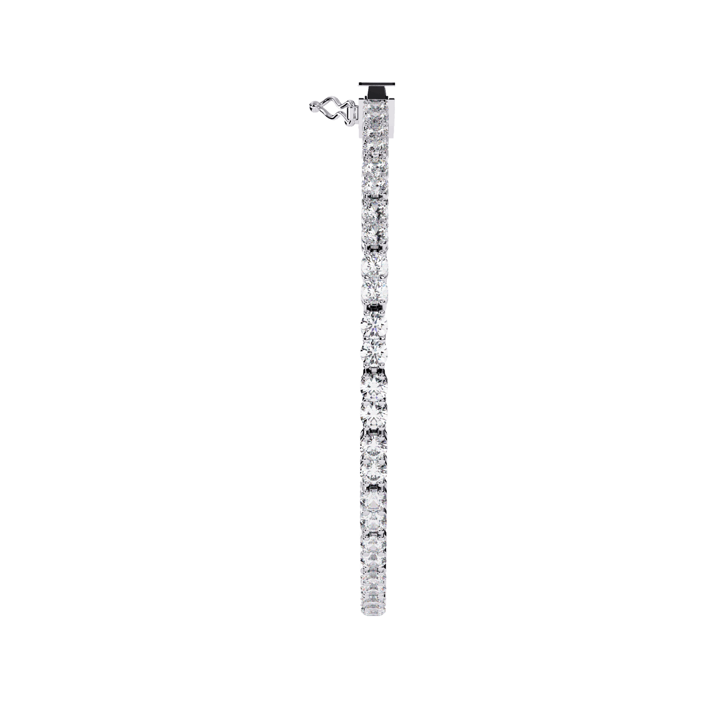 Viola – 2.7mm Double Round Diamond Tennis Bracelet