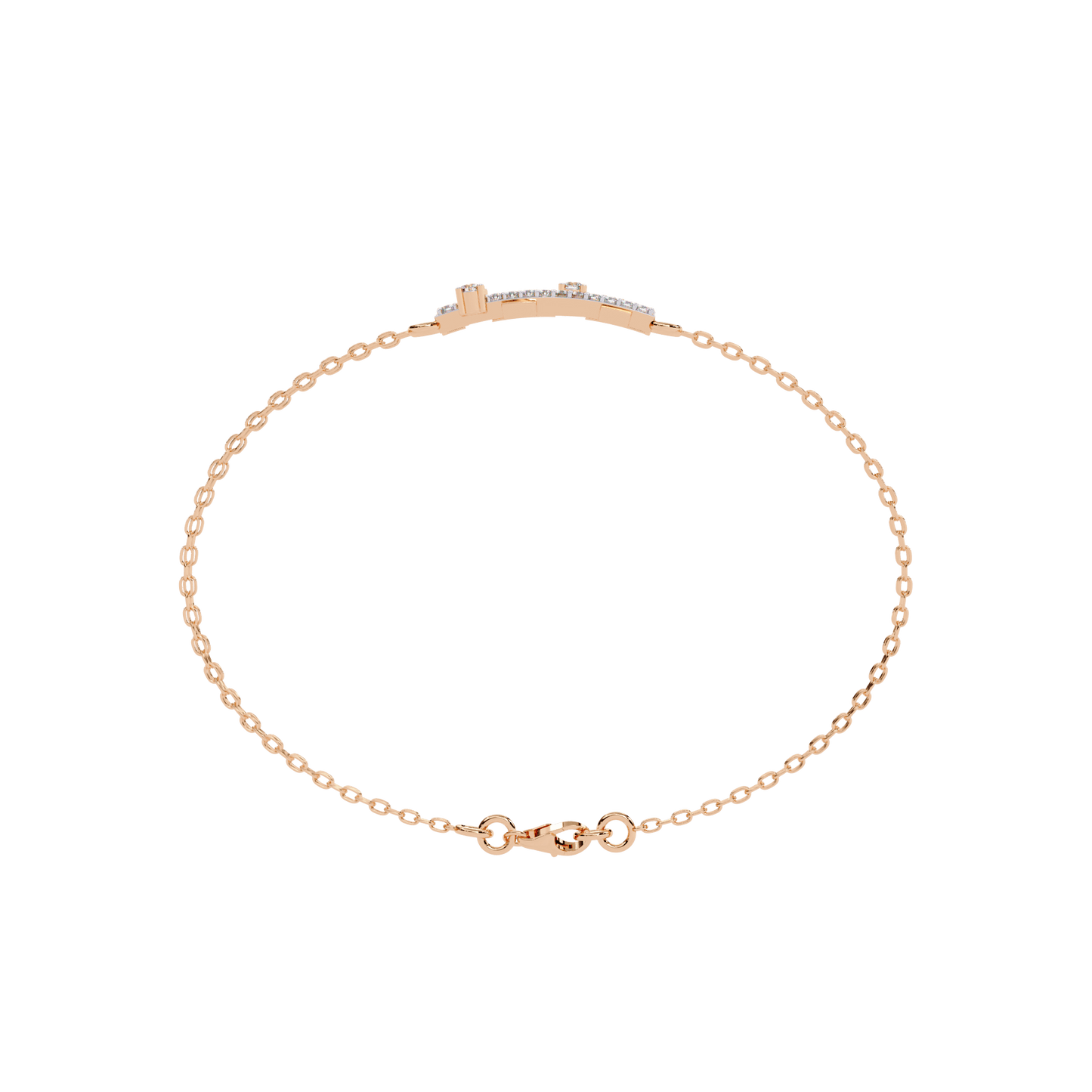 Whitney - Diamond Double Chain Bracelet