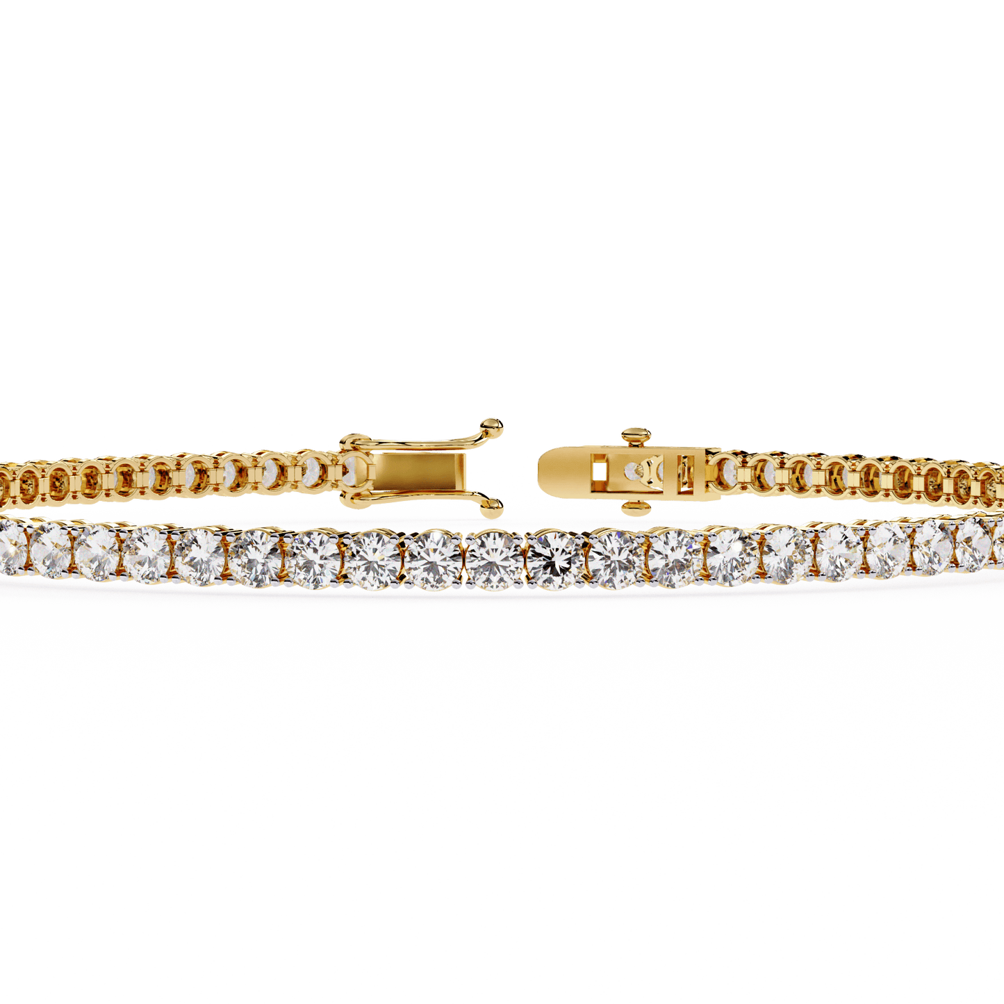 Tamara – Classic 2.5mm Round Diamond Tennis Bracelet