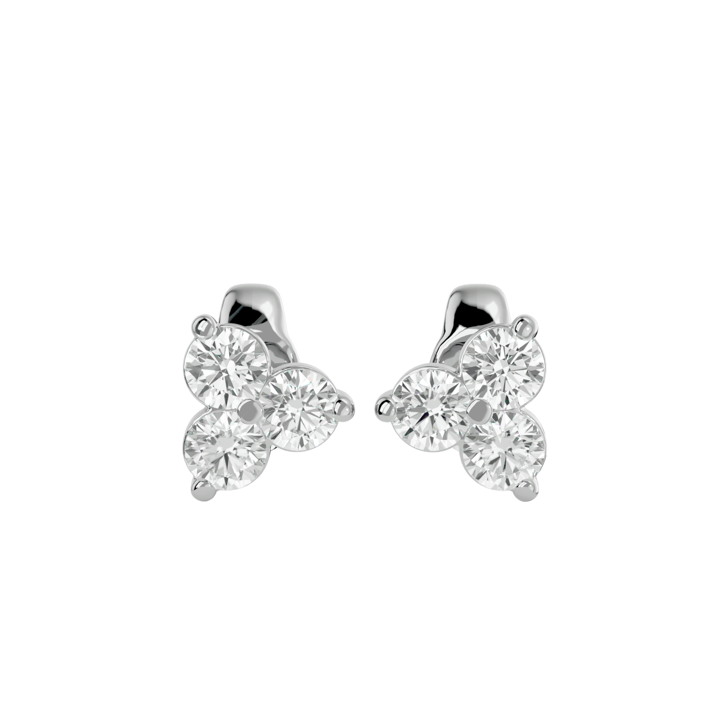Mariam – The Trio Diamond Studs
