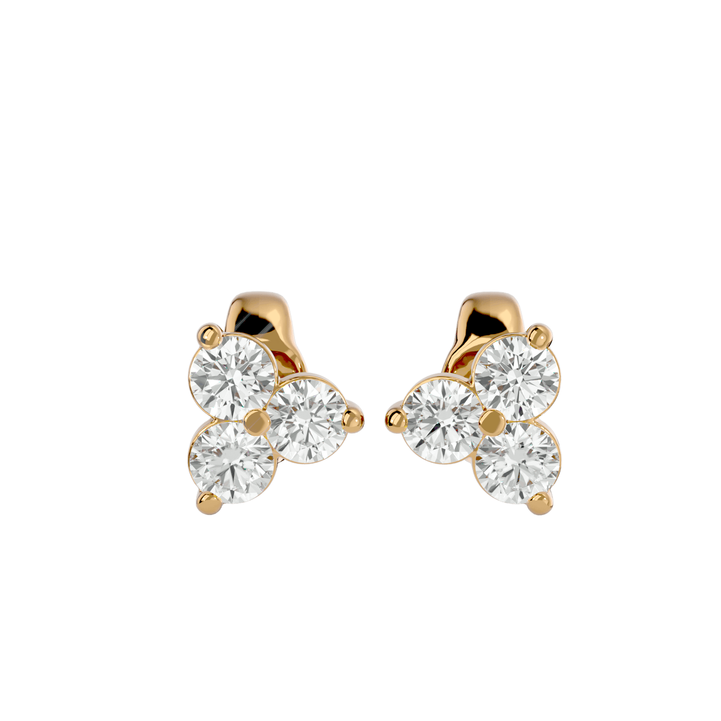 Mariam – The Trio Diamond Studs