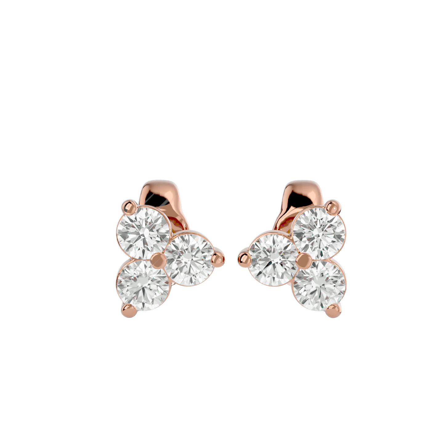 Mariam – The Trio Diamond Studs
