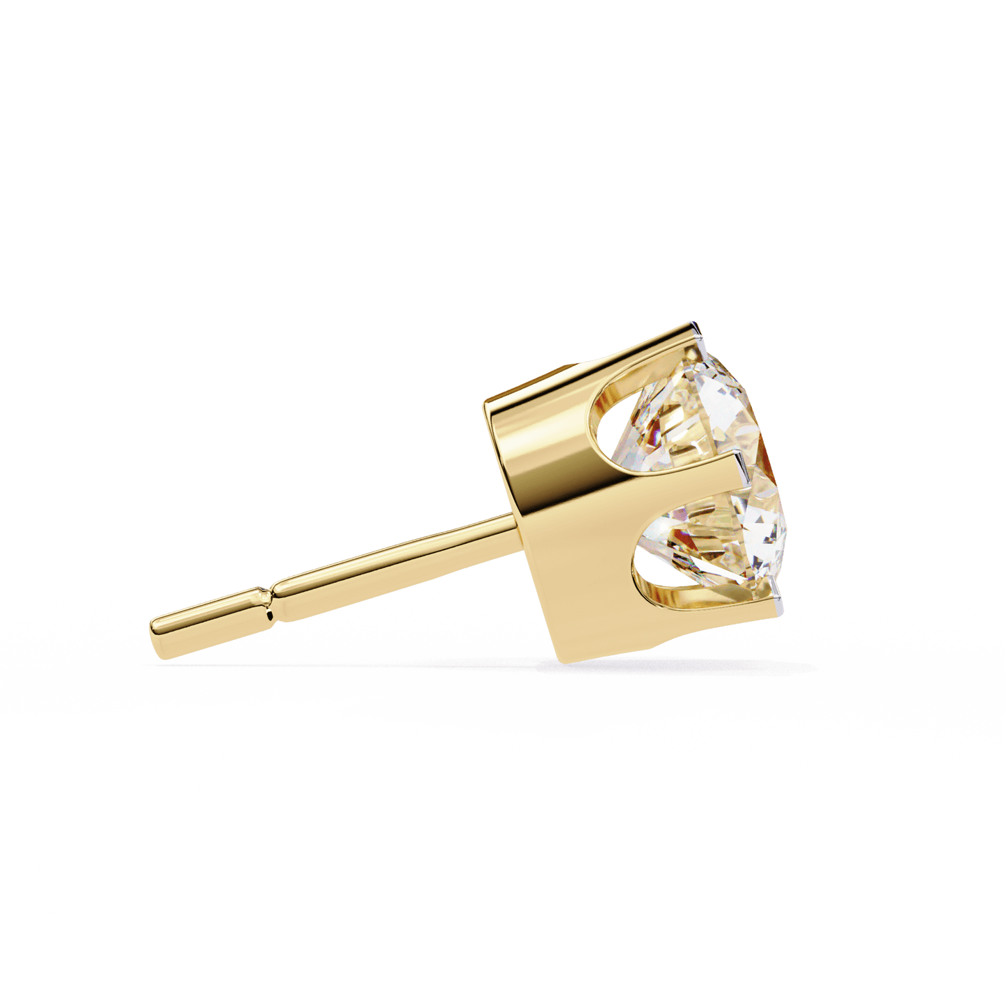 Freja – Classic 6-Prong Round Diamond Studs
