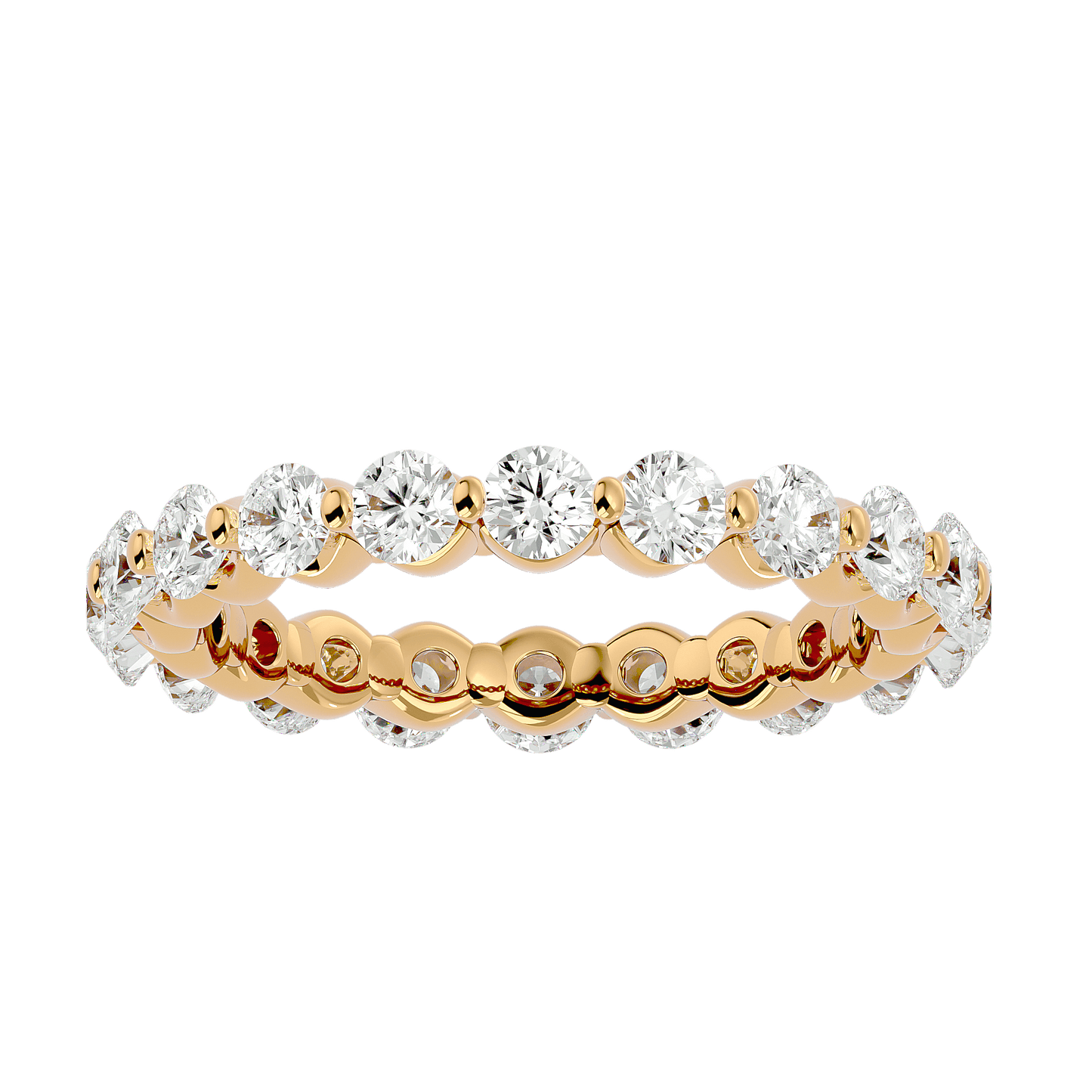Alessia- The Shared Prong Eternity Band