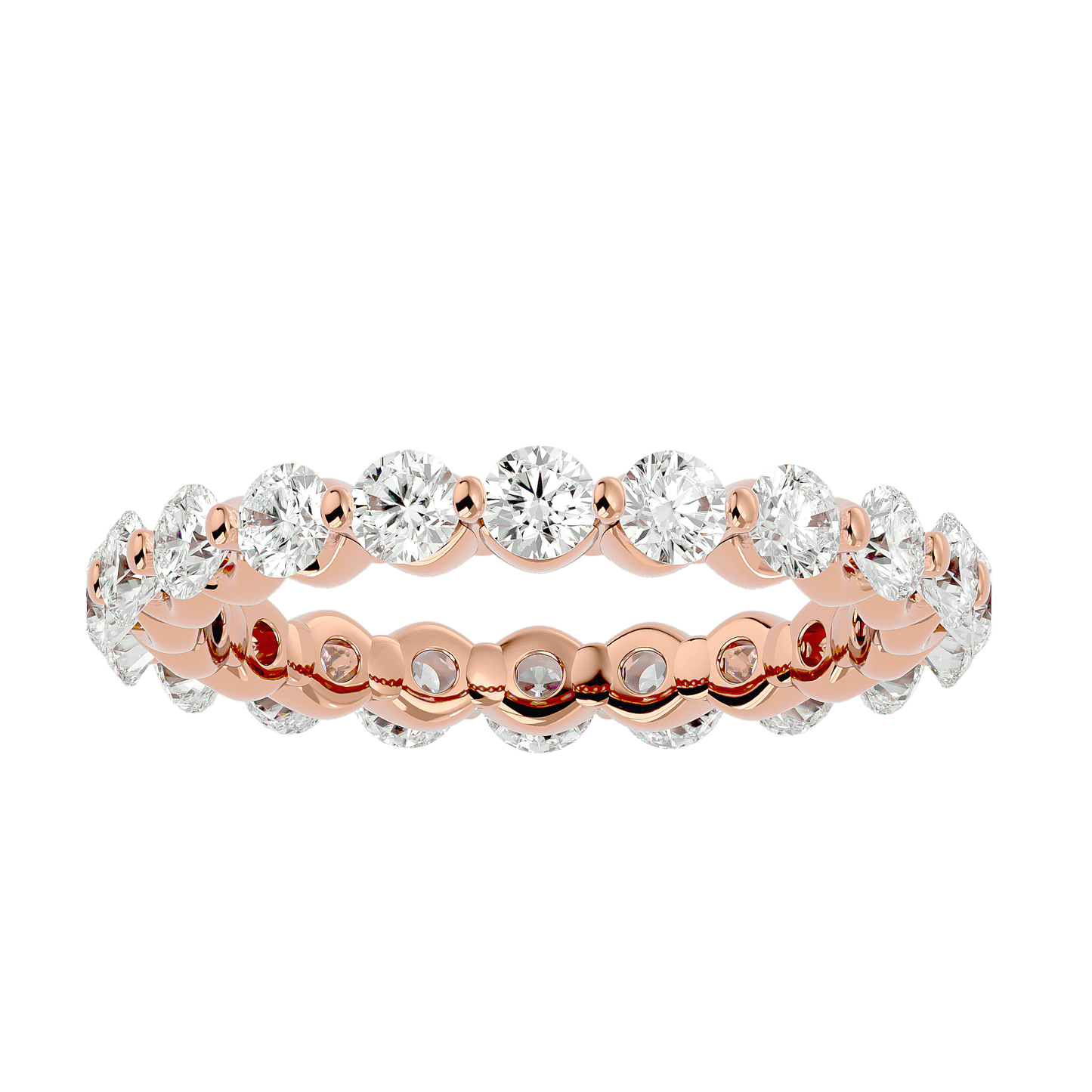 Alessia- The Shared Prong Eternity Band