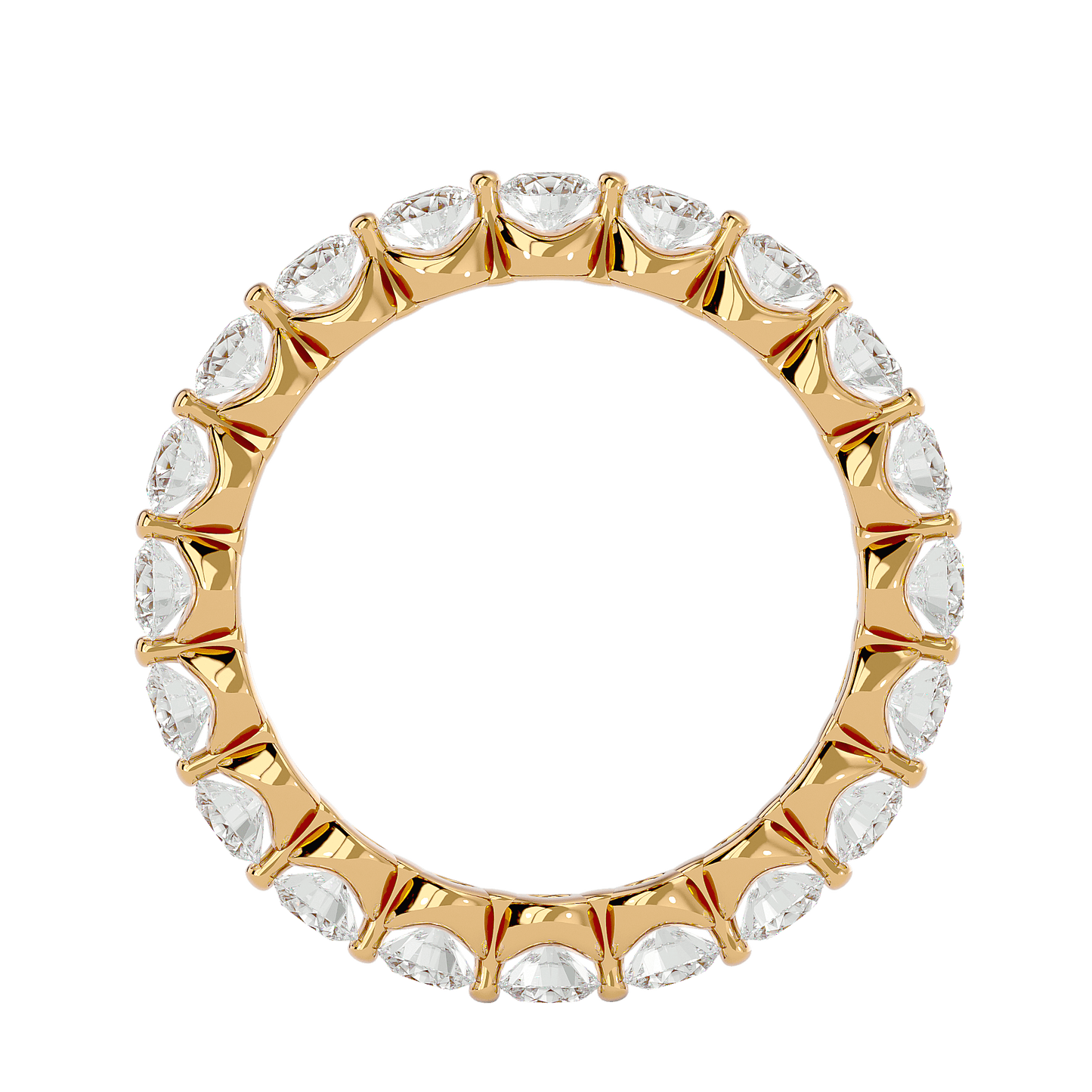 Alessia- The Shared Prong Eternity Band
