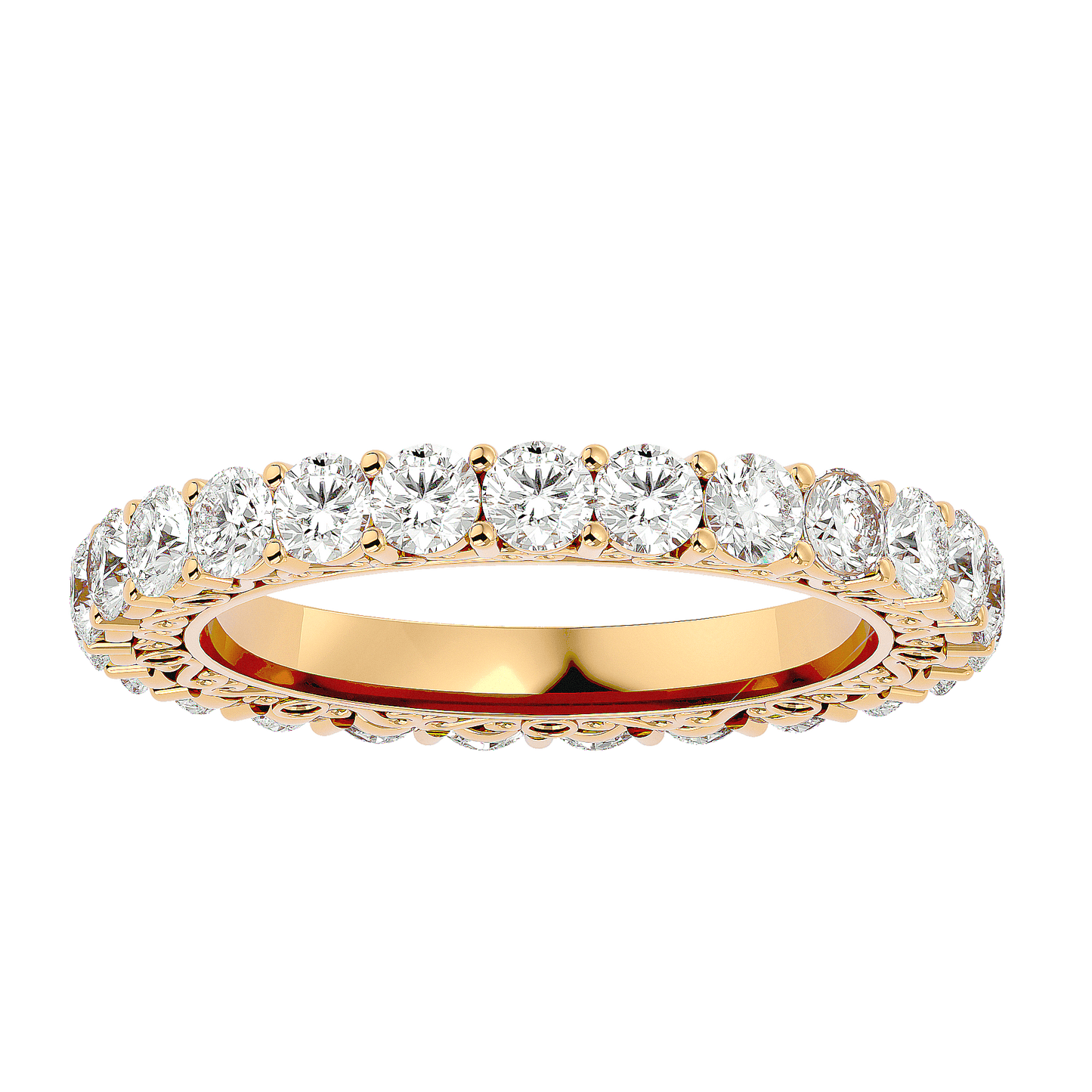 Clara – The Vintage Filigree Eternity Band