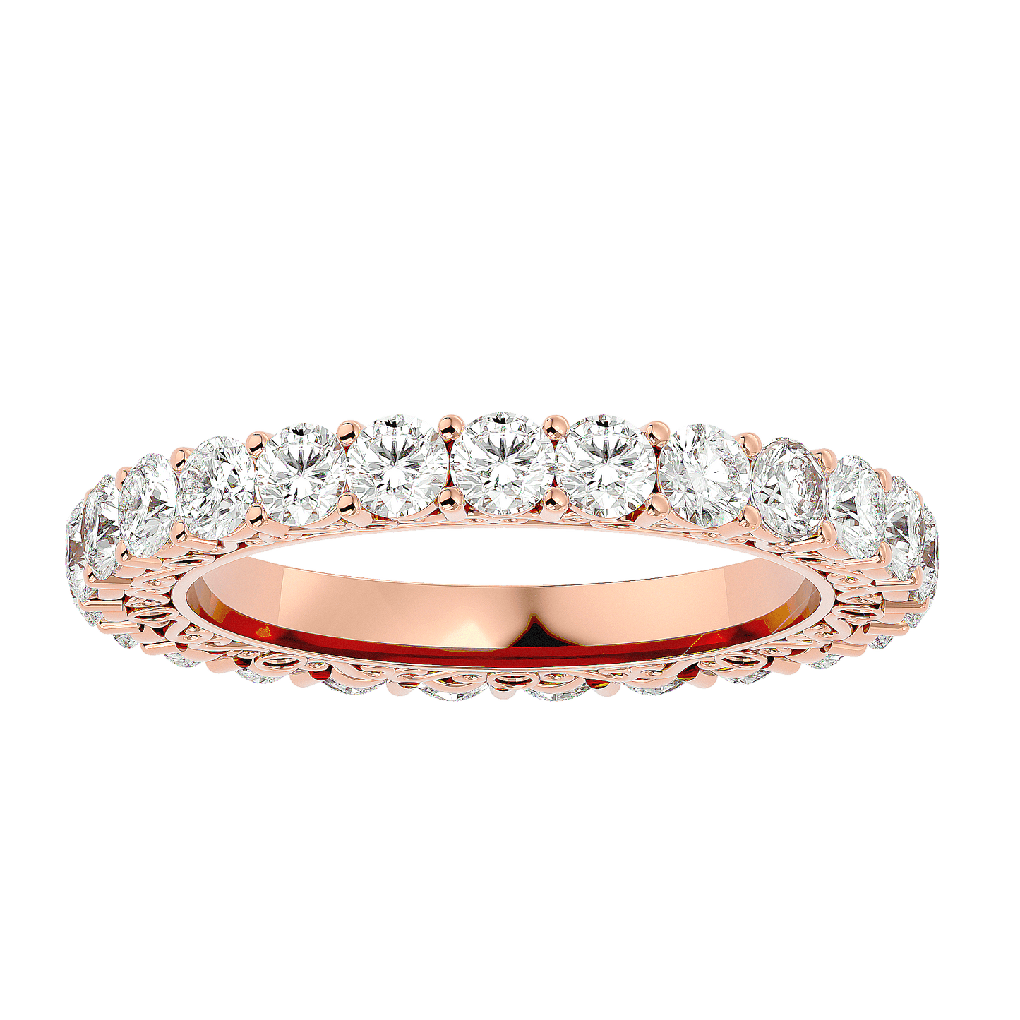 Clara – The Vintage Filigree Eternity Band