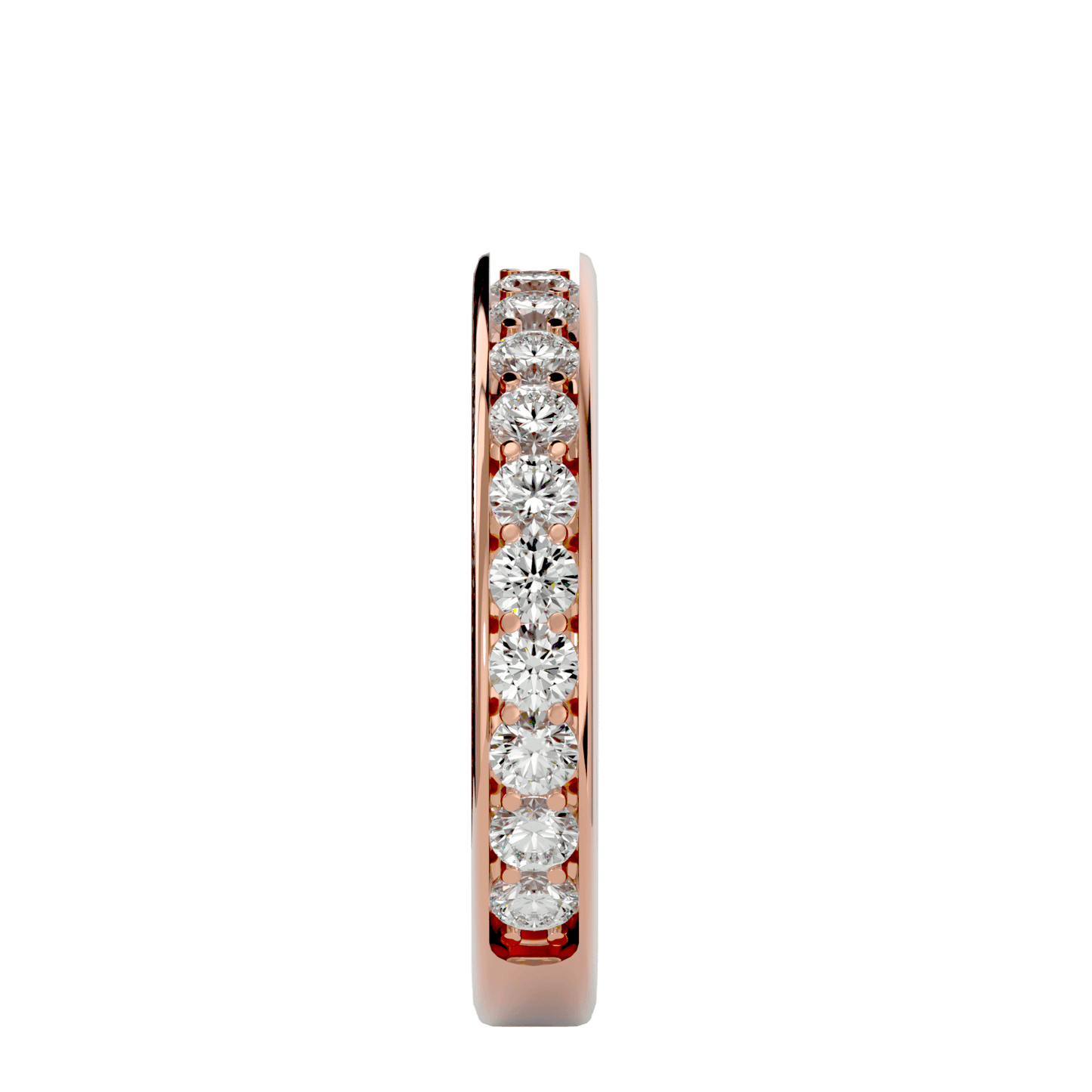 Luciana – The Channel-Set Shared Prong Eternity Band