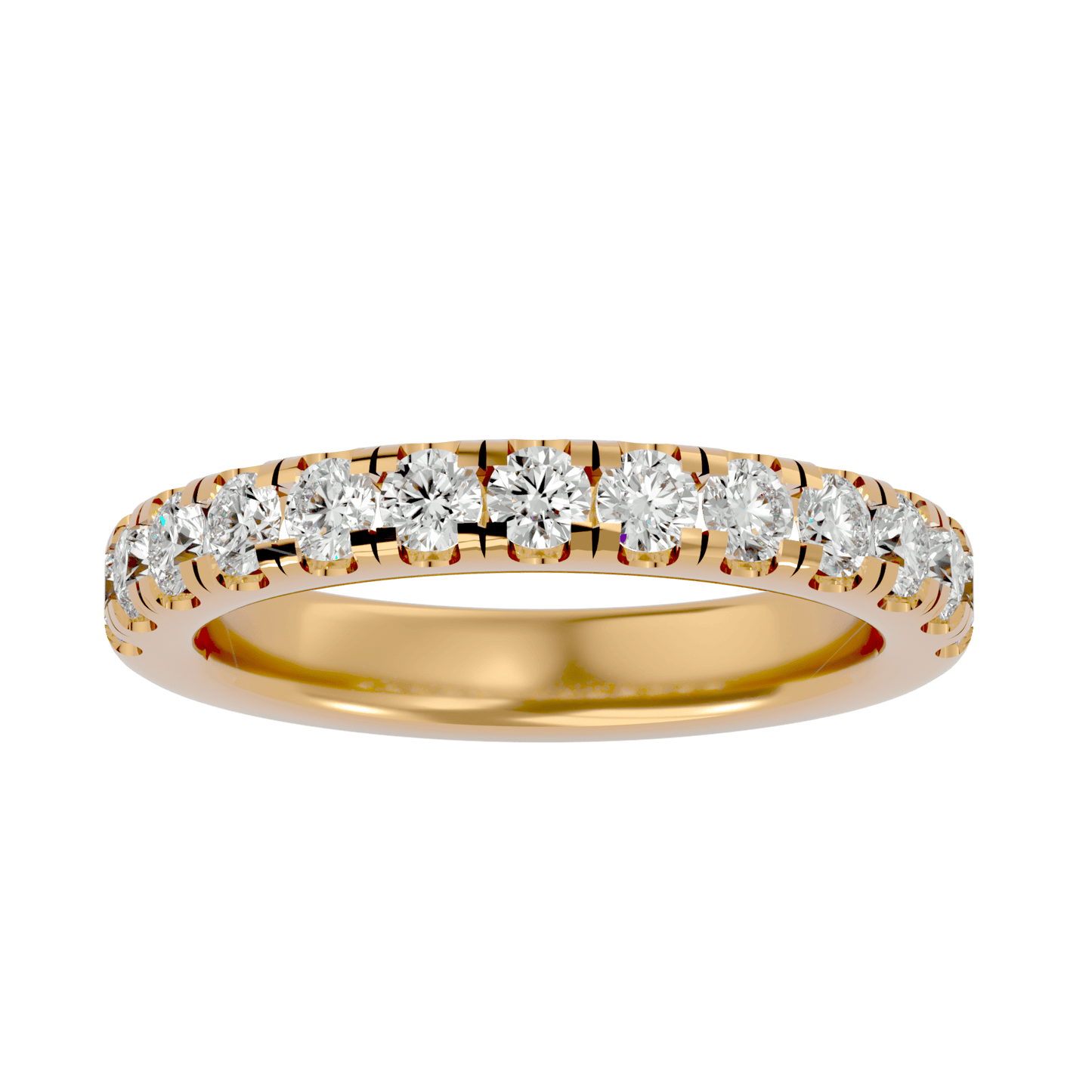 Marina- The Half Pavé Diamond Band