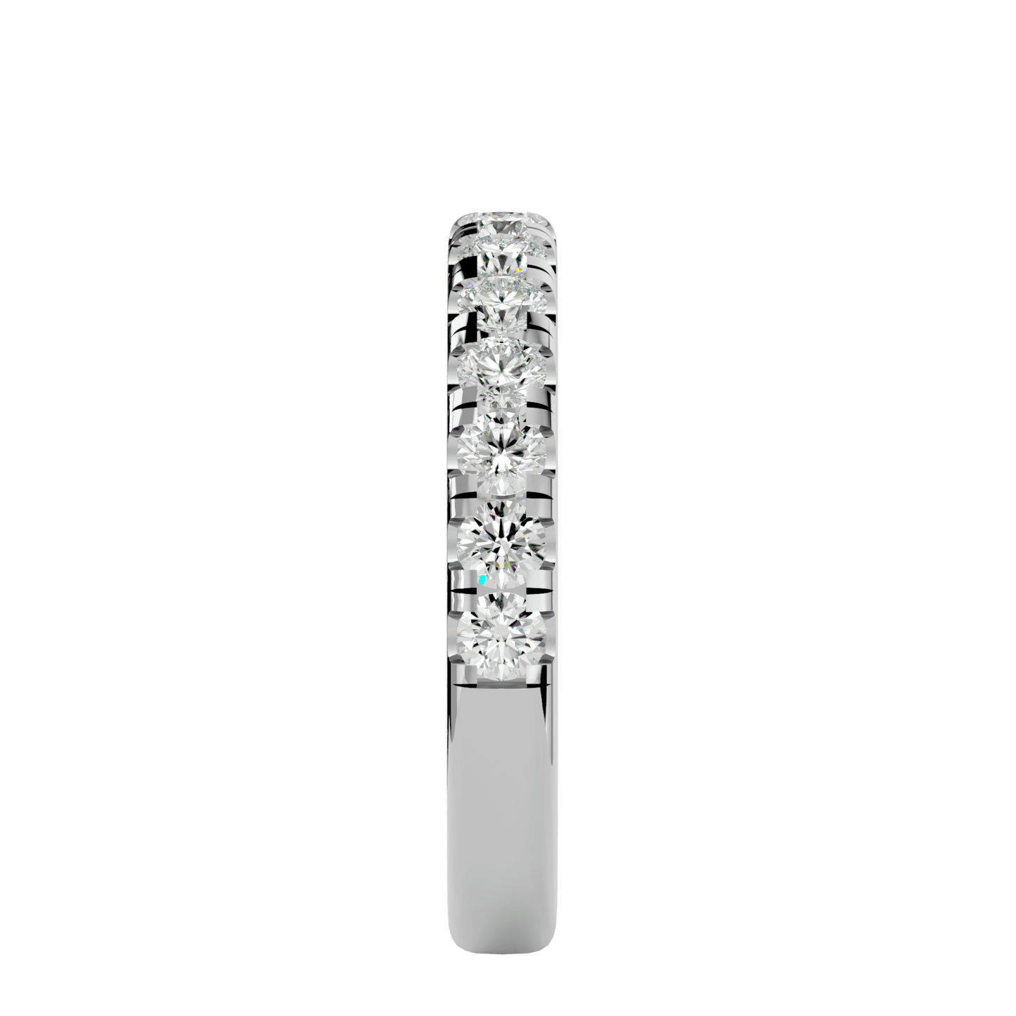 Marina- The Half Pavé Diamond Band