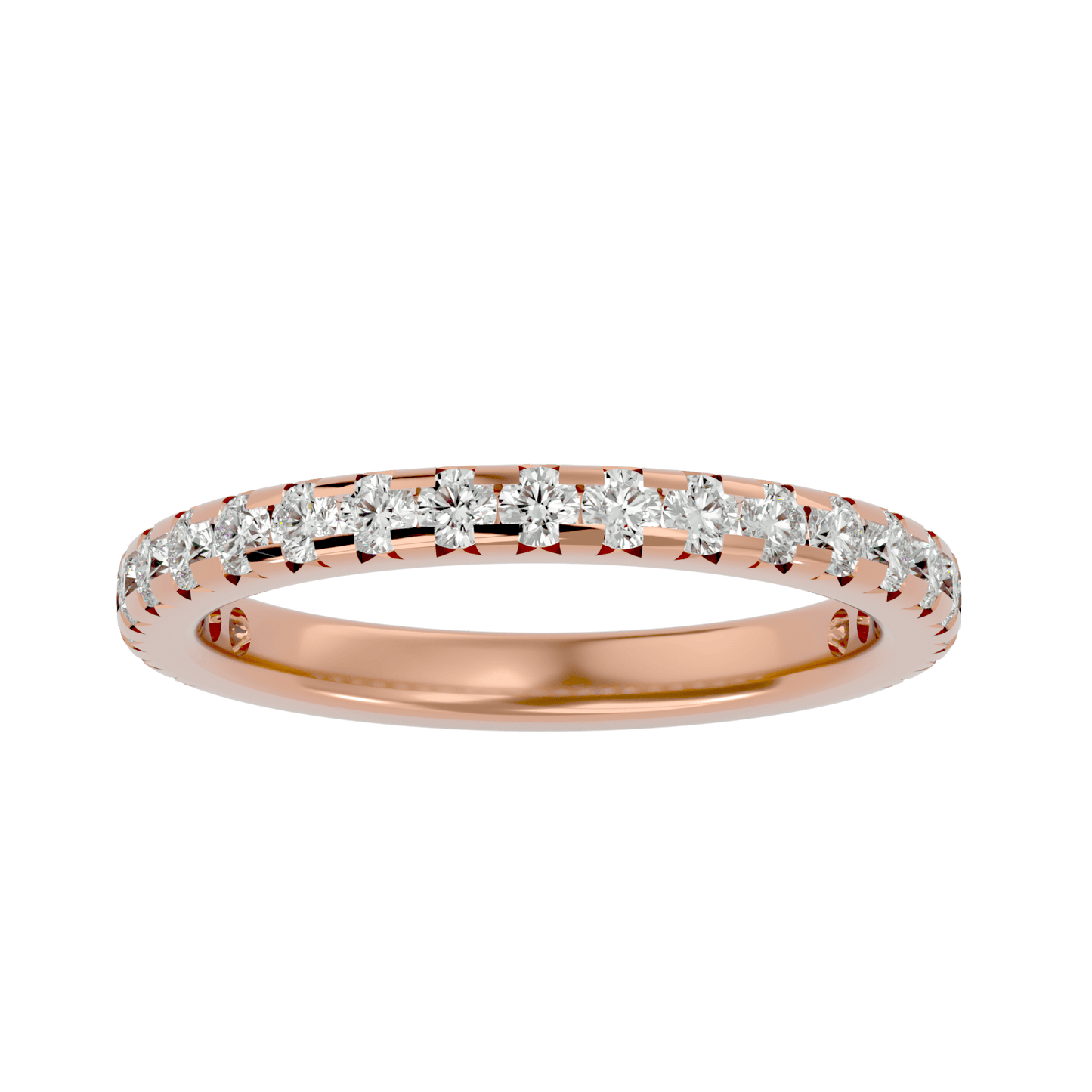Renata – 3/4 Pavé Eternity Diamond Band