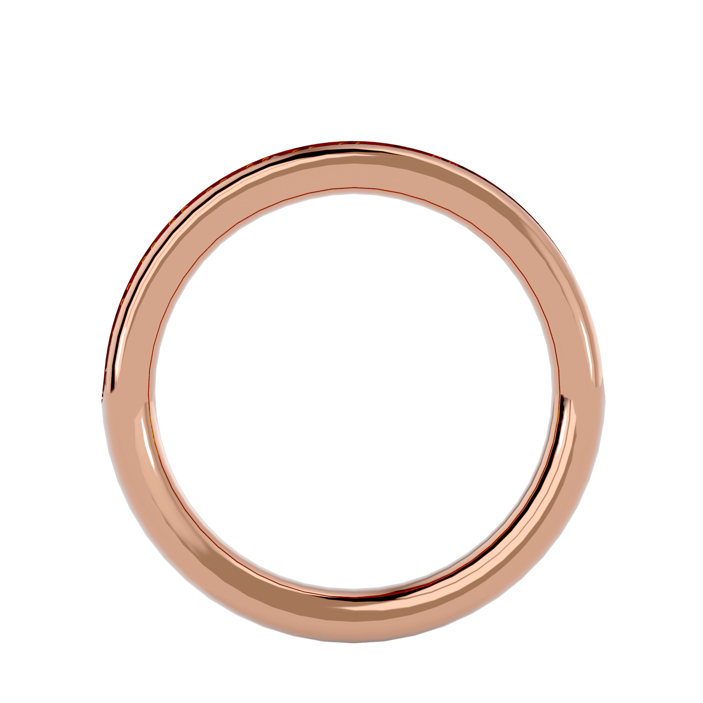 Amaya– The Channel-Set Shared Prong Eternity Band