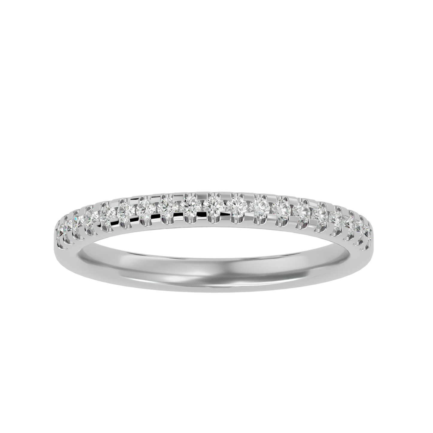 Marlina- The Half Pavé Diamond Band