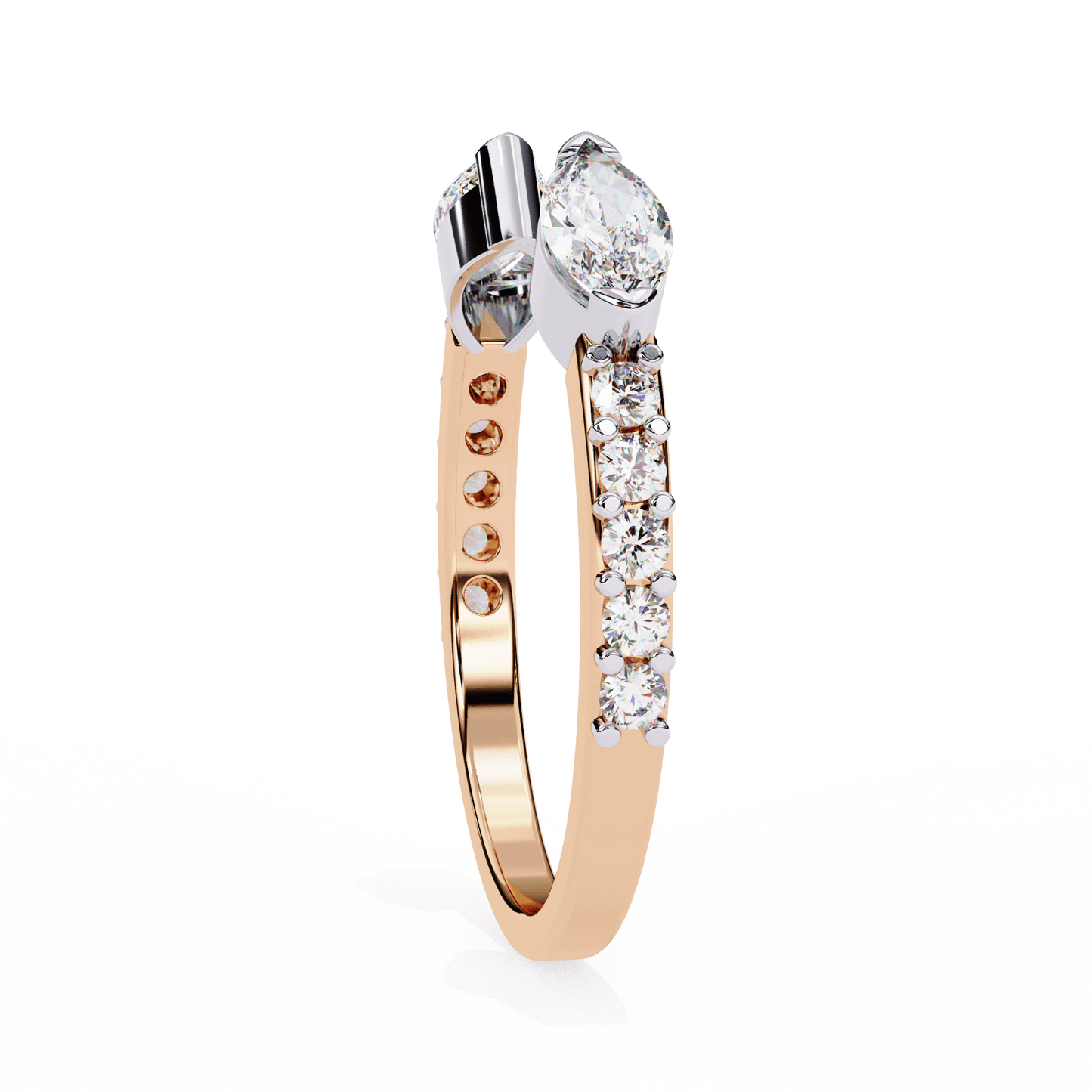 Leonie – Open Marquise Diamond Band