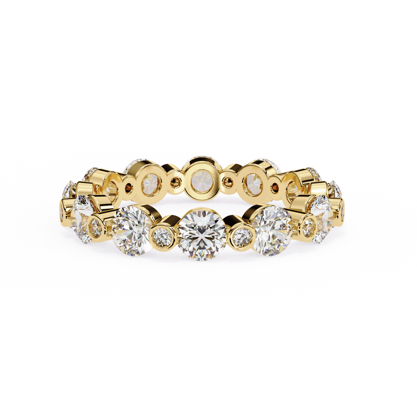 Paloma – Shared Prong Diamond Eternity Band