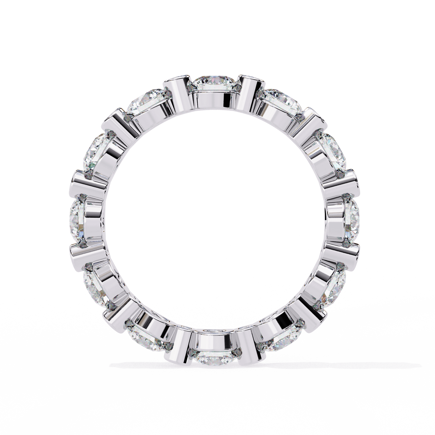 Paloma – Shared Prong Diamond Eternity Band