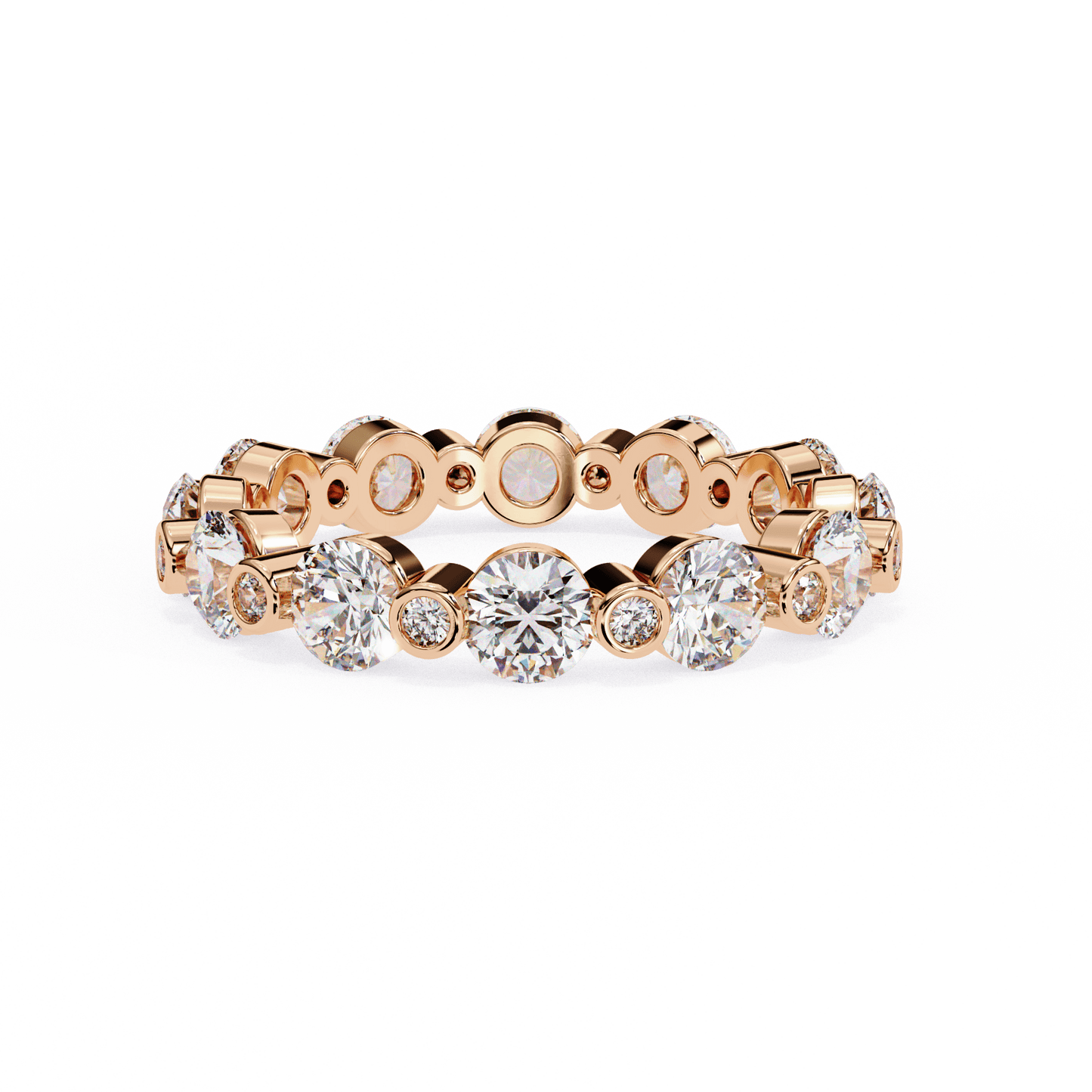 Paloma – Shared Prong Diamond Eternity Band