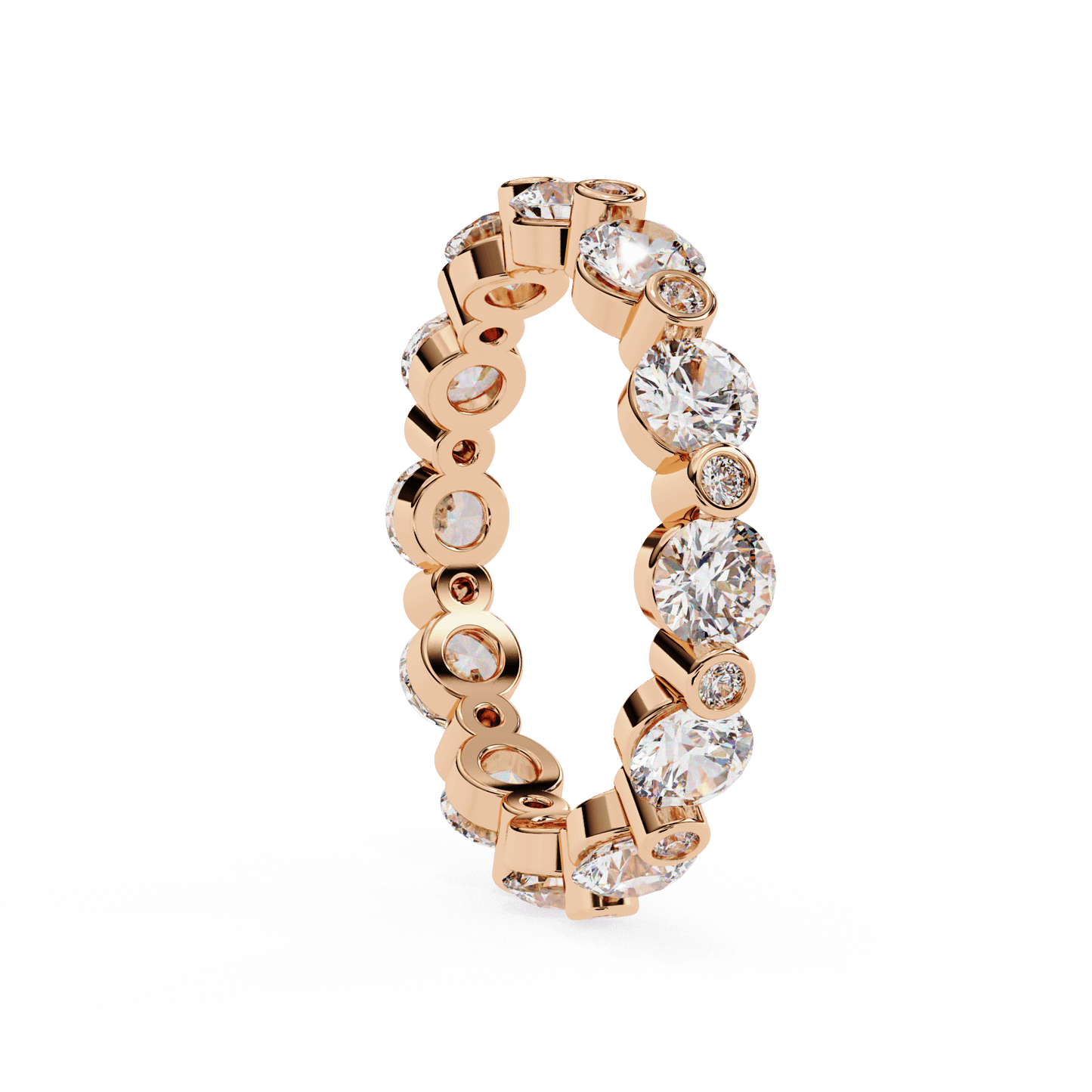 Paloma – Shared Prong Diamond Eternity Band