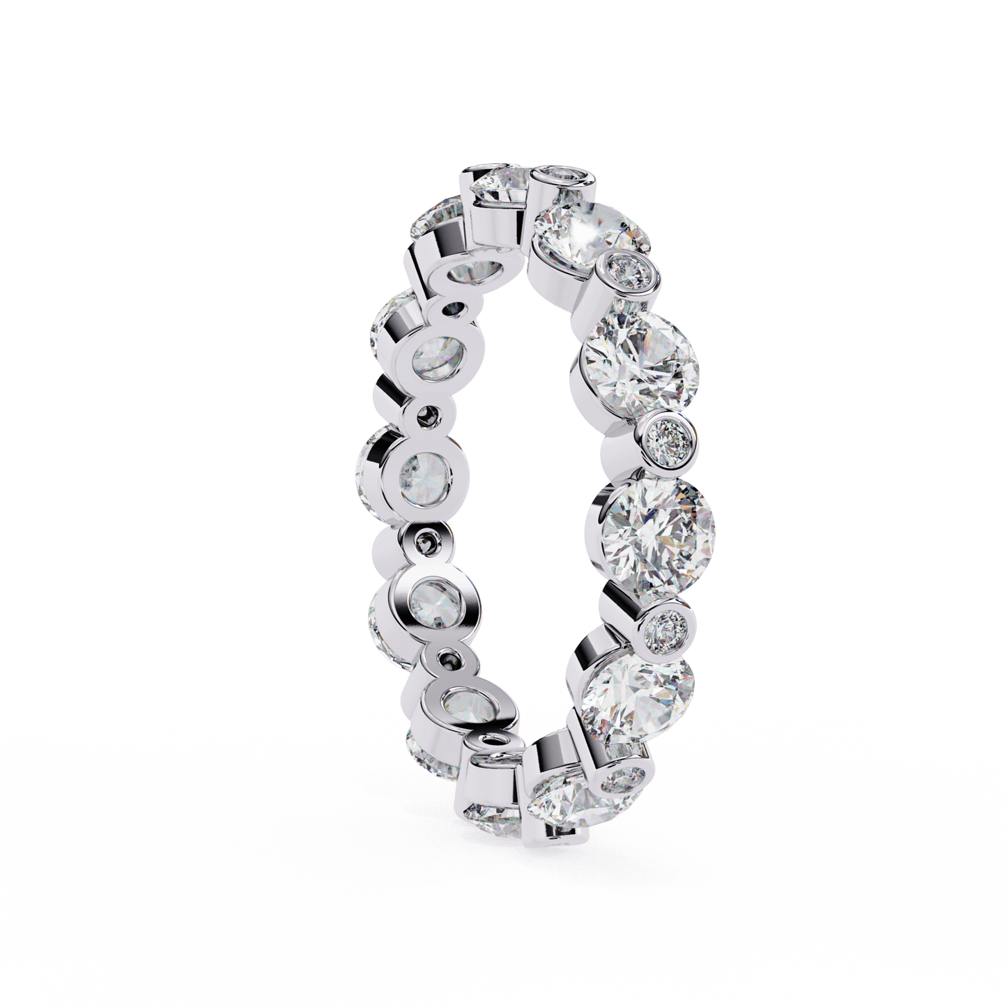 Paloma – Shared Prong Diamond Eternity Band