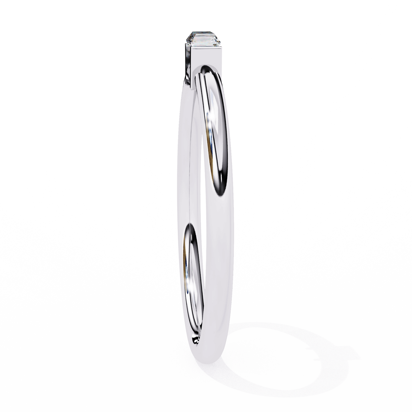 Holly – Baguette Solitaire Ring