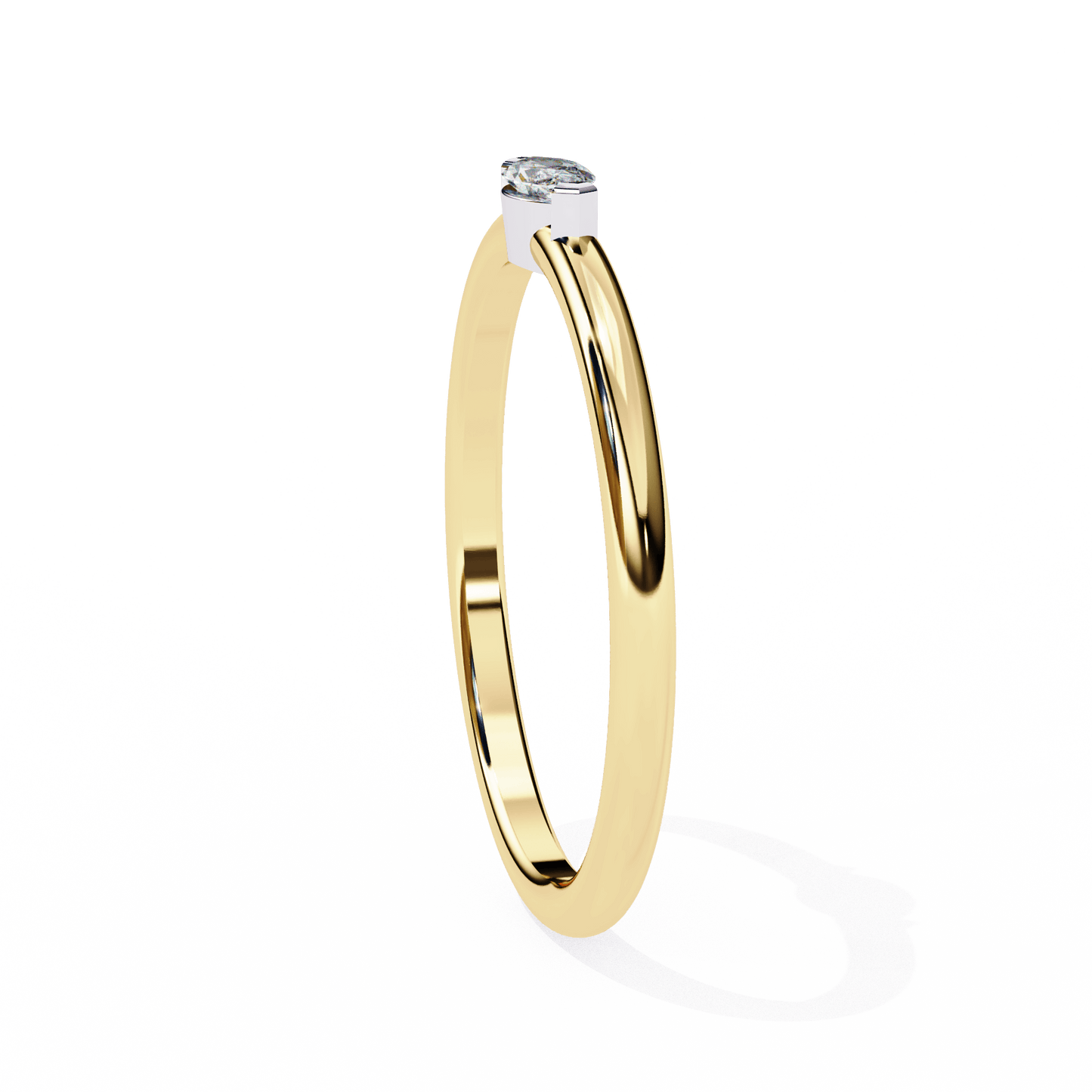 Harmony– Marquise Solitaire Ring