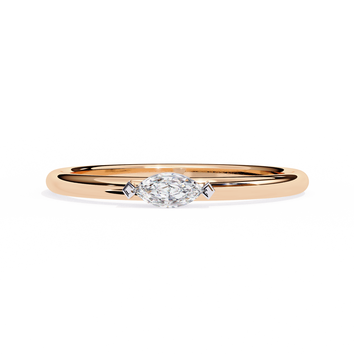 Harmony– Marquise Solitaire Ring