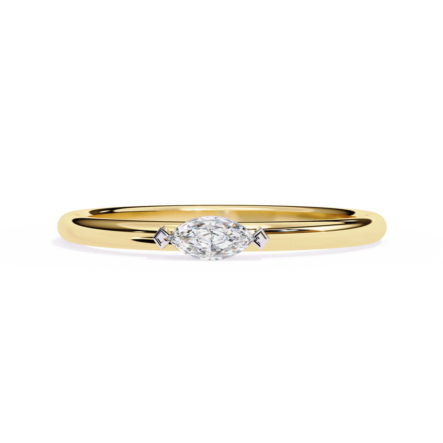 Harmony– Marquise Solitaire Ring