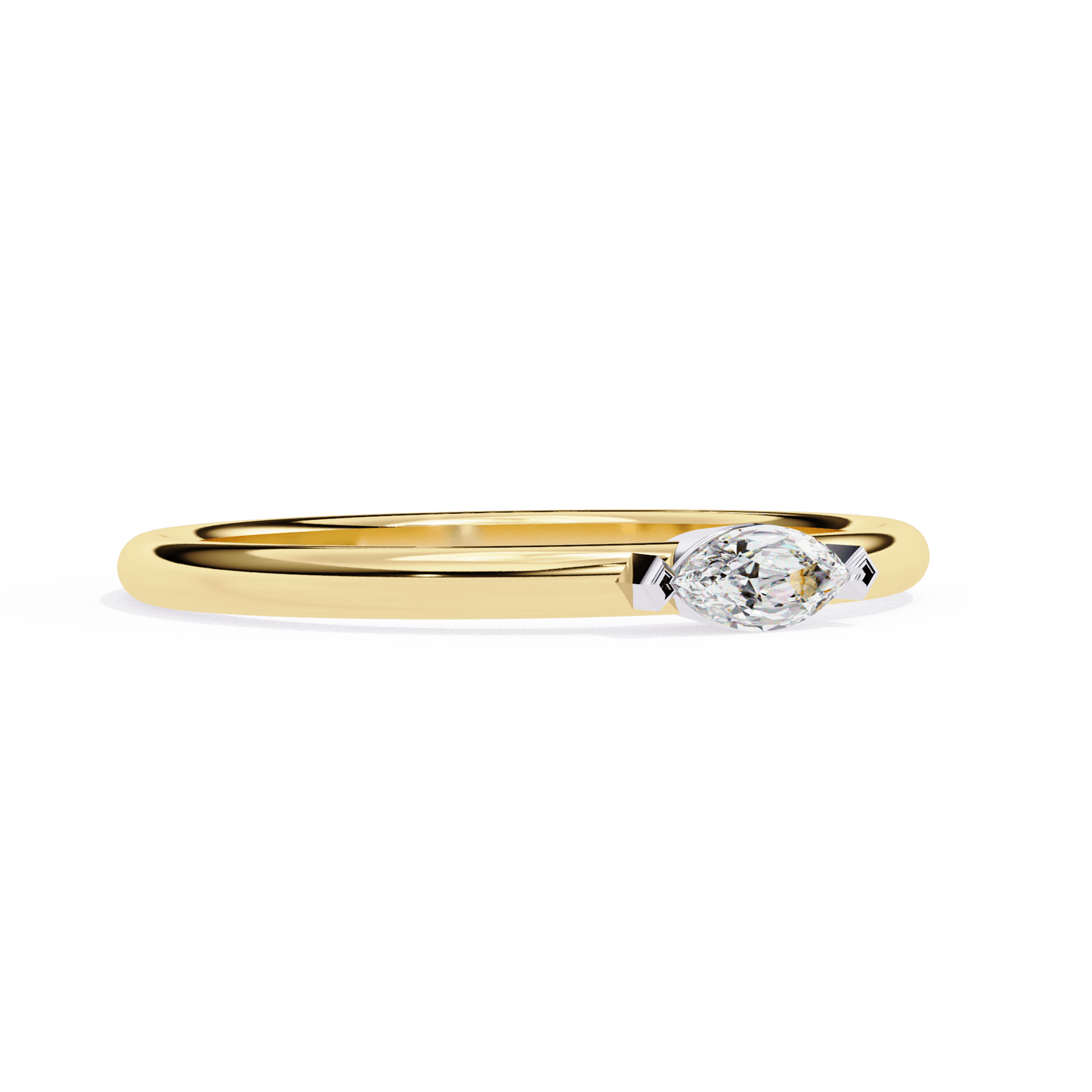 Harmony– Marquise Solitaire Ring