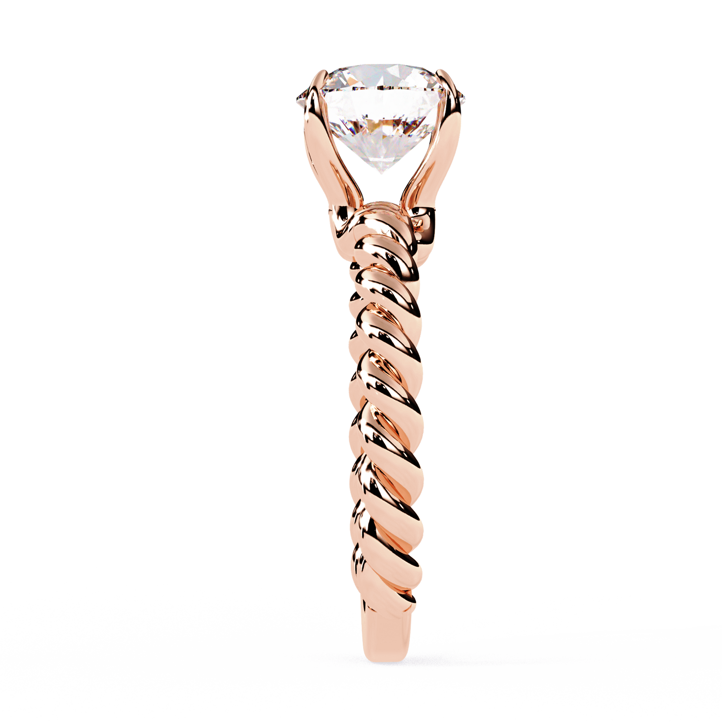 Ignatia — Oval cut lab grown and natural diamond engagement ring — hidden halo, halo, split shank — Carat House