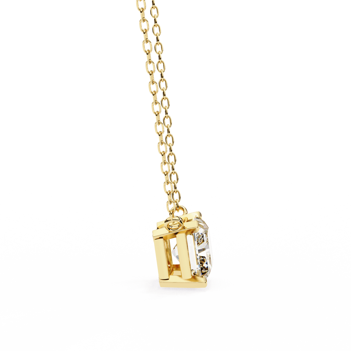 Jocelyn - Radiant-Cut Solitaire Pendant