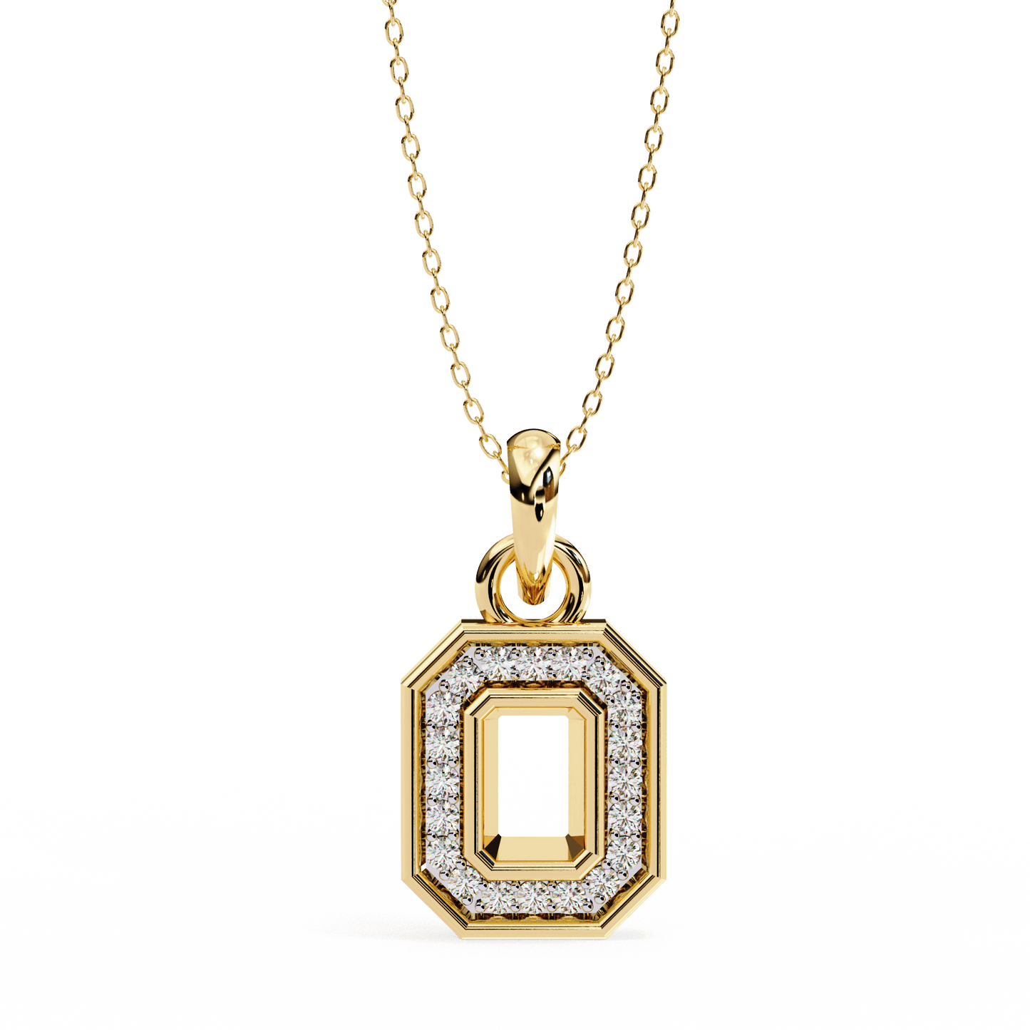 Keiko - The Modern Halo Pendant