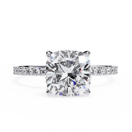 Cushion Cut Diamond Engagement Rings