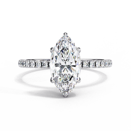 Marquise Cut Diamond Engagement Rings