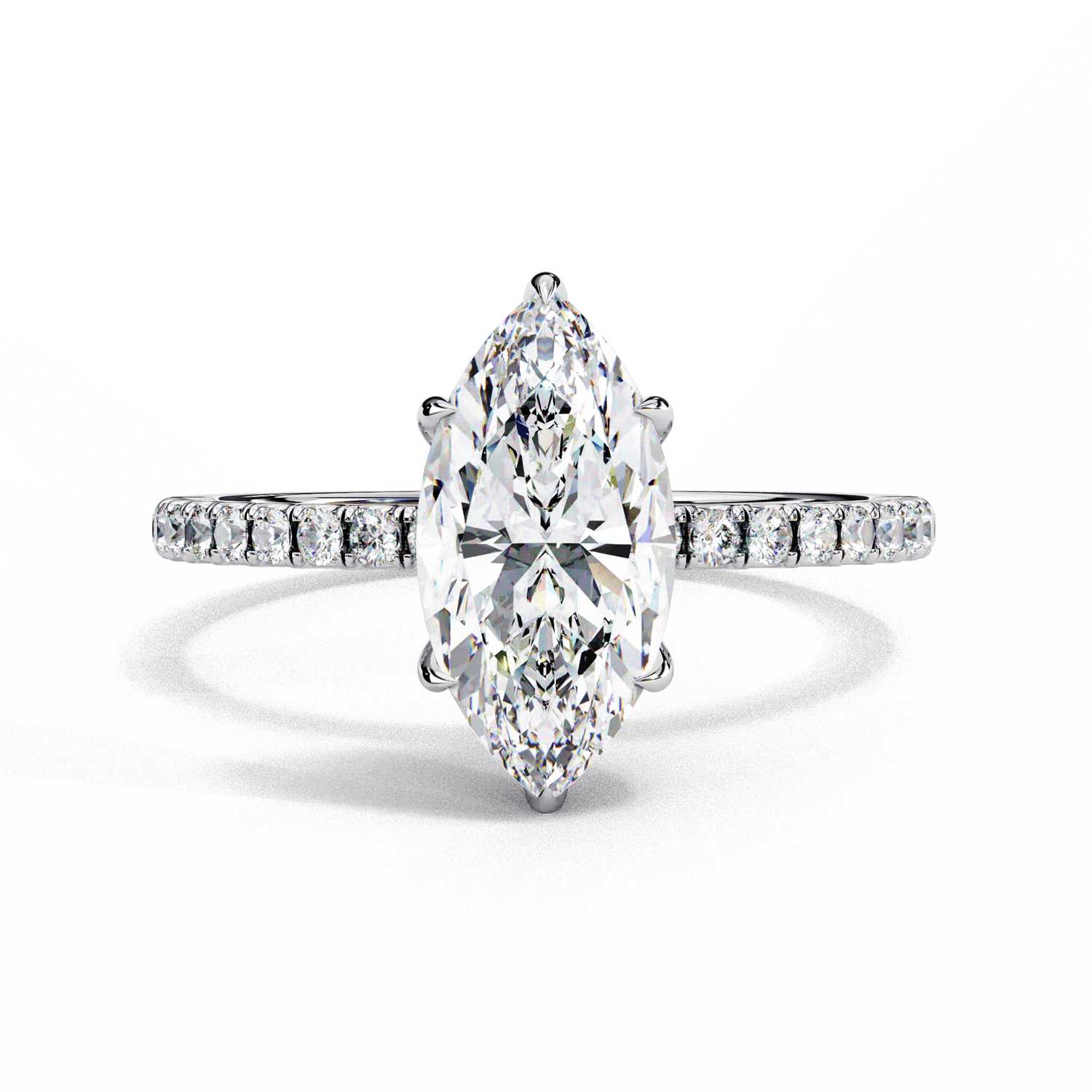 Marquise Cut Diamond Engagement Rings
