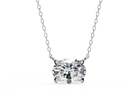 Solitaire Pendants & Necklaces