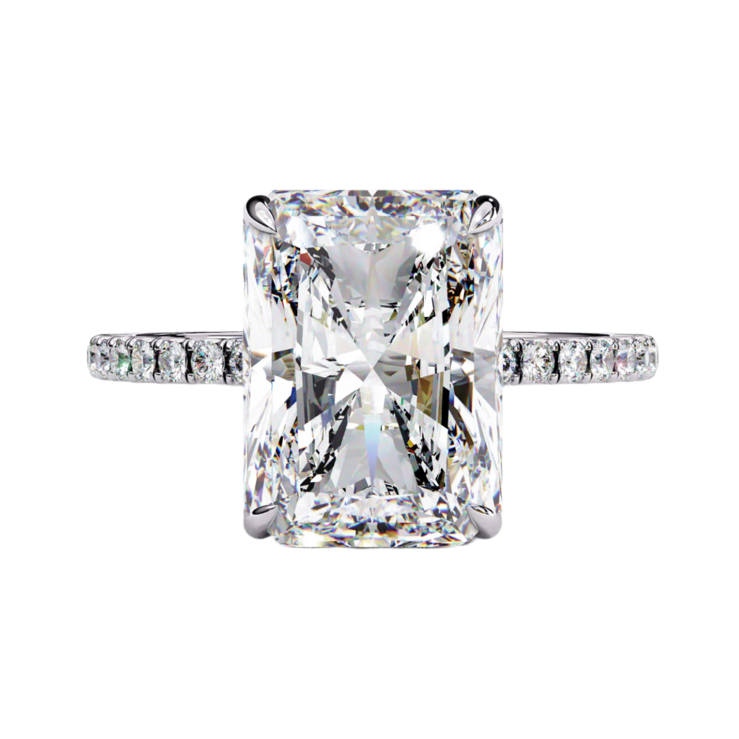Radiant Cut Diamond Engagement Rings