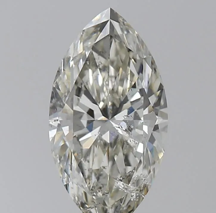0.70ct Marquise Natural Diamond (Colour J, Clarity SI2, Cut VG, IGI Certified)