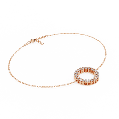 Avi - Round Diamond Motif Bracelet