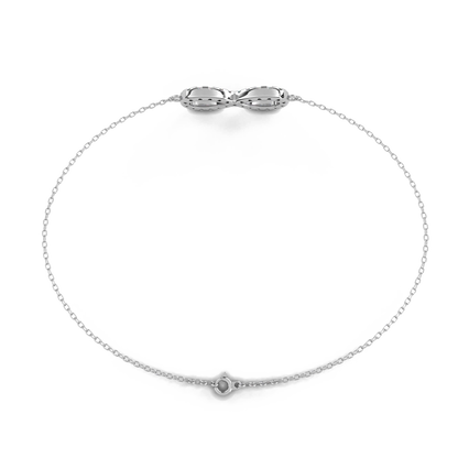 Selene – Diamond Eternity Pendant Bracelet