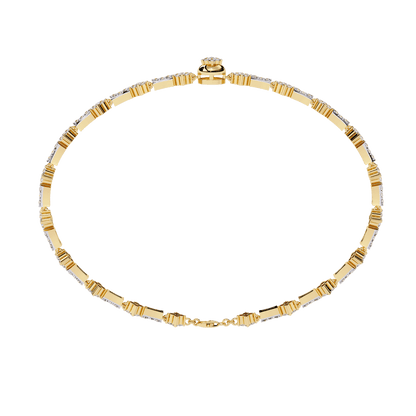 Vasiliki- Round Diamond Motif Bracelet