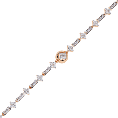 Vasiliki- Round Diamond Motif Bracelet