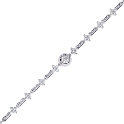 Vasiliki- Round Diamond Motif Bracelet