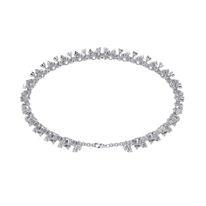 Serena – Floral Motif Diamond Bracelet