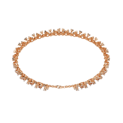 Serena – Floral Motif Diamond Bracelet